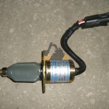 Клапан электромагнитный остановки двигателя WD10 (612600180175)