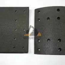 Накладка тормозная FAW J6 задняя QINYAN (2 шт ,16+14 отв)